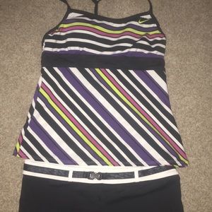 Nike Tankini top & boyshorts EUC sz 6-8